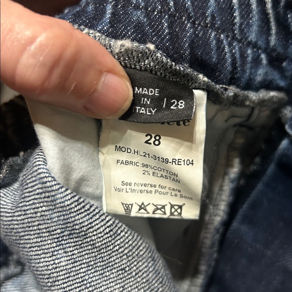 RETROFETE Myla Pant in Light Blue Acid
SIZE 28 - Picture 11 of 11